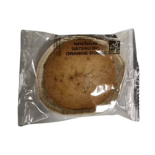 Gâteau orange douce sans gluten bio - 70g