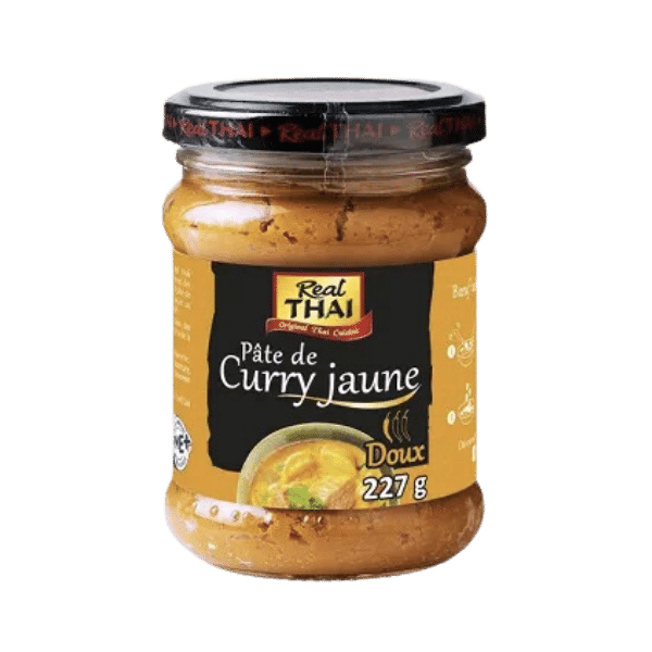 Pâte de curry jaune - 227g - Real Thai
