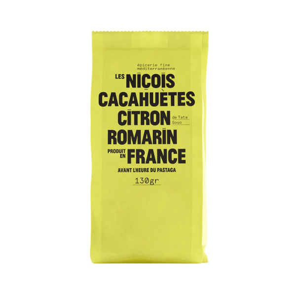 Cacahuètes citron romarin - 130g