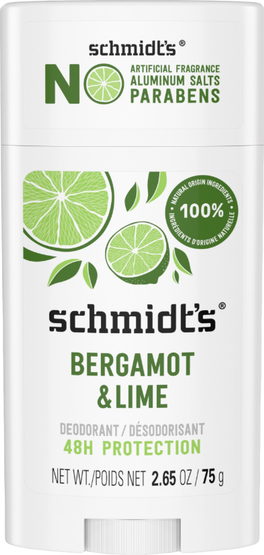 Déodorant Stick Bergamote et Lime - 40ml