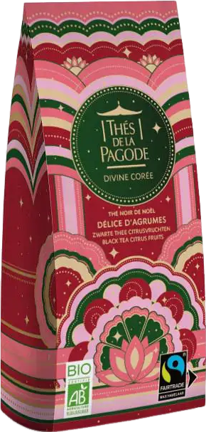 Sachet de thé délices d'agrumes bio - 70g