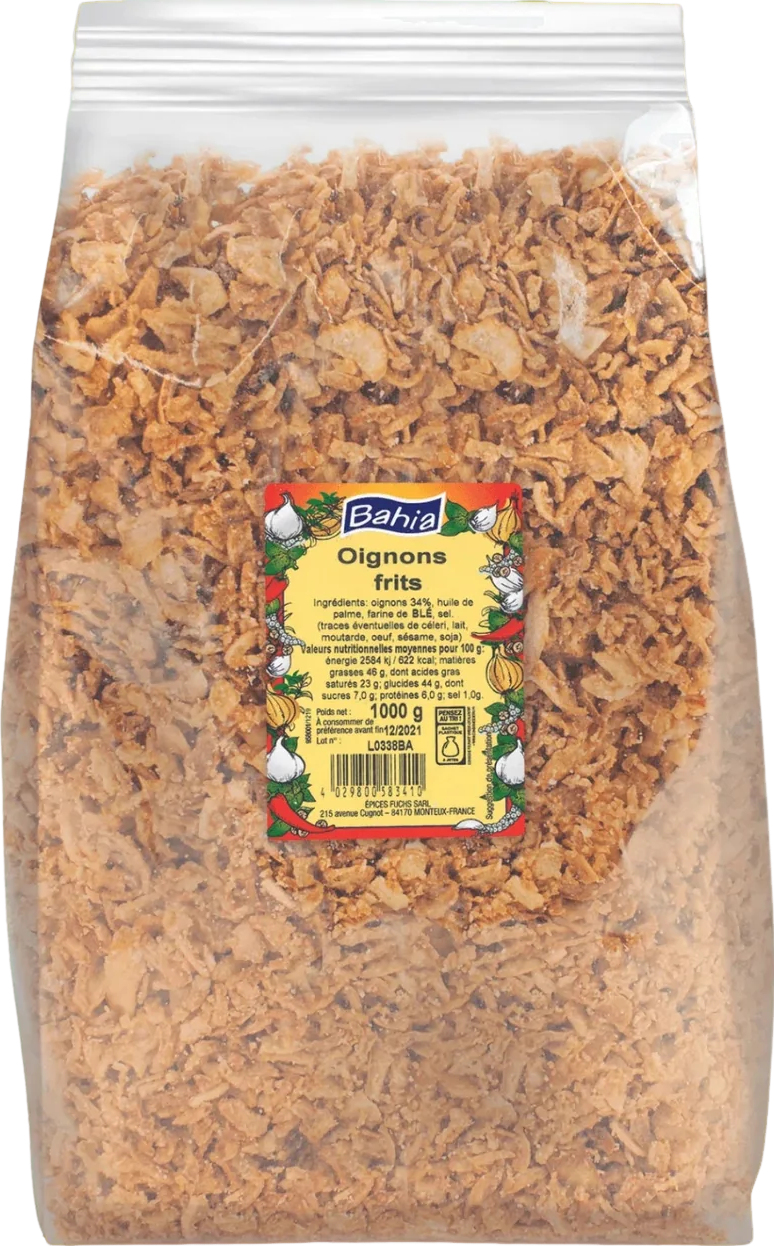 Oignons frits - 1kg