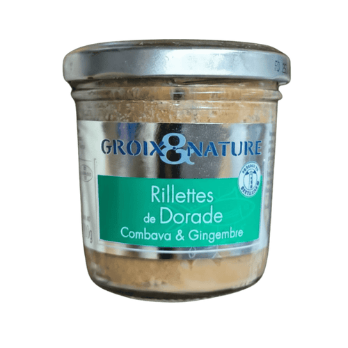 Rillettes de dorade combava et gingembre - 100g