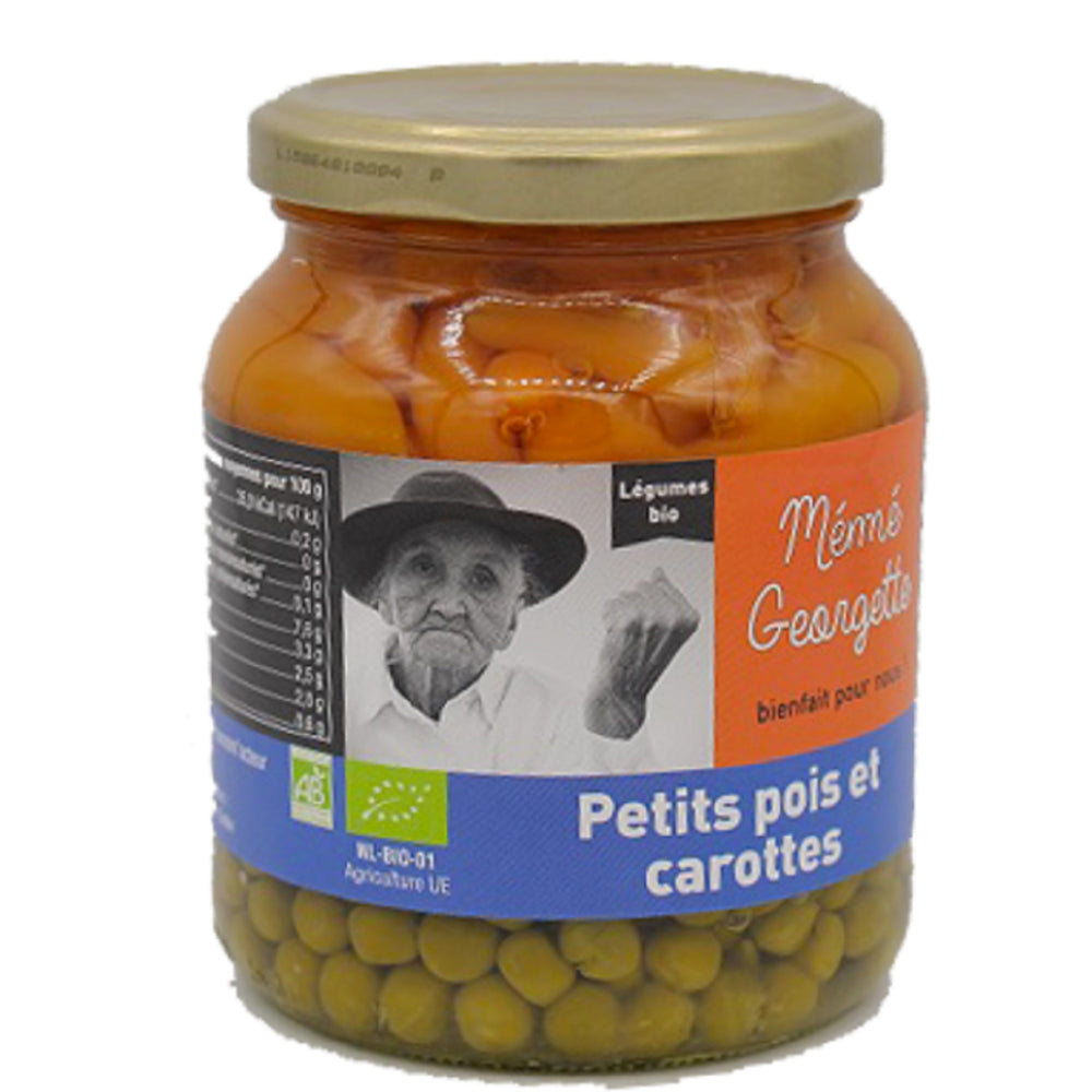 Petits pois & carottes bio - 350 g