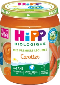 Petit pot carottes bio - 125g