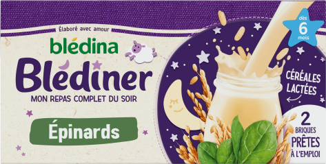 Mon repas complet du soir épinards - 2x250ml