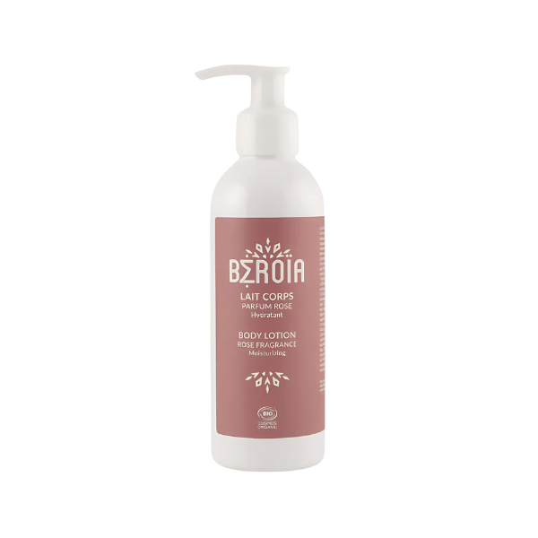 Lait corps à la rose bio - 200ml