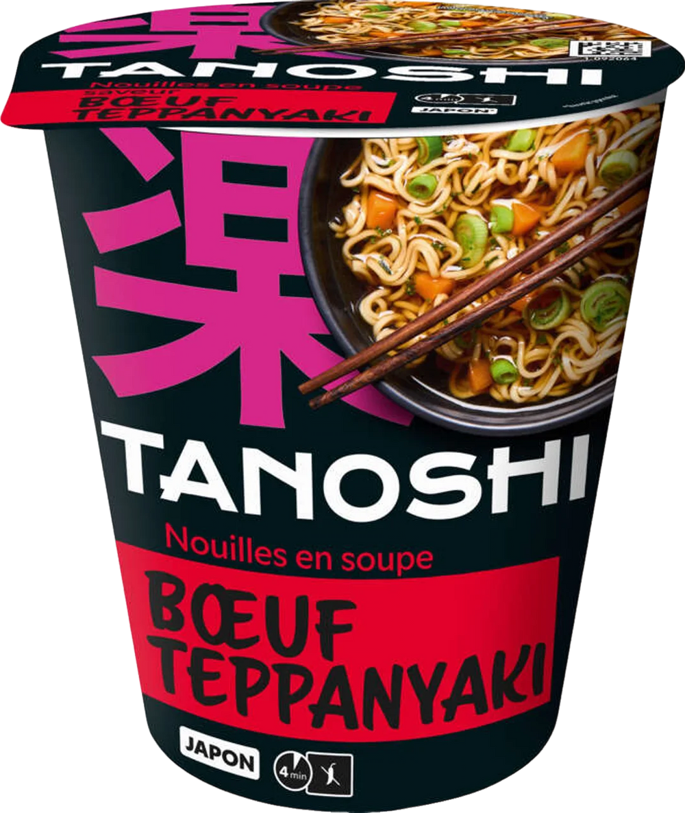 Cup nouilles boeuf Teppanyaki - 65g