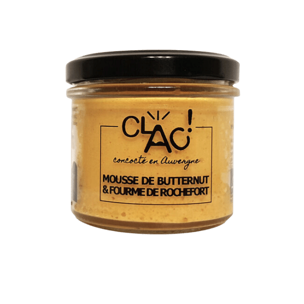 mousse de butternut à la fourme de Rochefort bio - 100g - CLAC!