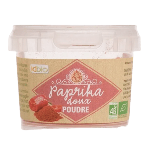 Paprika doux en poudre bio - 40g