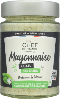 Mayonnaise à l'ail des ours - 155g