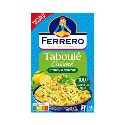 Taboulé cuisiné Citron et Menthe - 400g