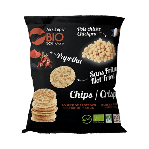 Airchips - Chips de pois de chiche au paprika bio - 30g