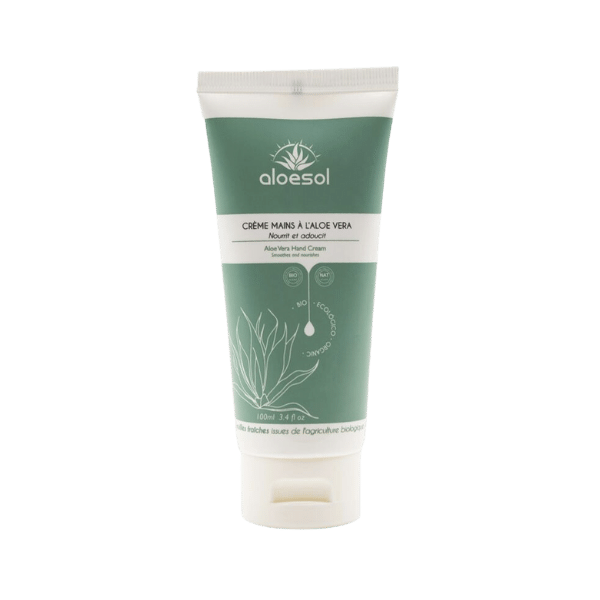 Aloesol - Crème mains à l'aloe vera bio - 100ml