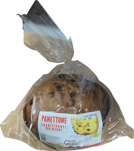 Alpes Biscuits - Panettone traditionnel bio - 750g - 3423720111127