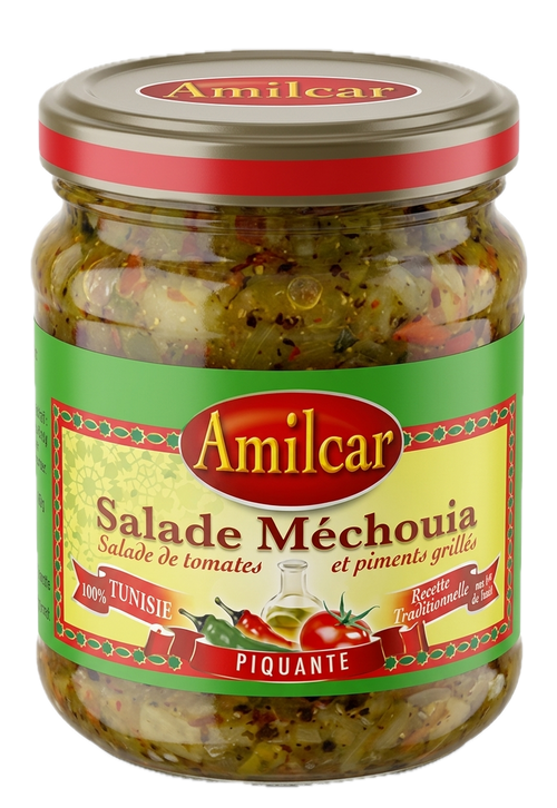 Amilcar - Salade méchouia piquante - 190g - 3700604200604