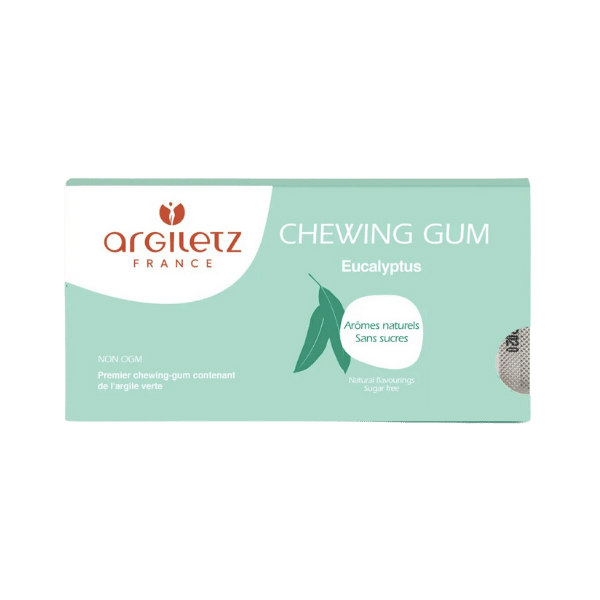 Argiletz - Chewing-gum à l'eucalyptus - 12 dragées