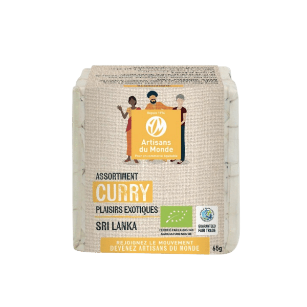 Artisans Du Monde - Assortiment Curry du Sri Lanka bio - 65g
