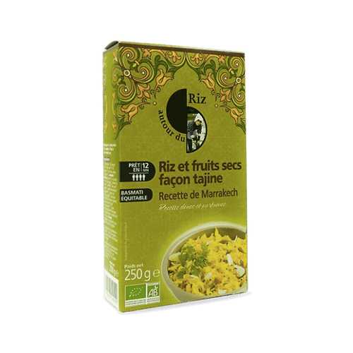 Autour Du Riz - Riz & fruits secs façon tajine bio - 250g