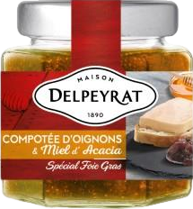 Chutney d'oignons au miel d'acacia - 50g