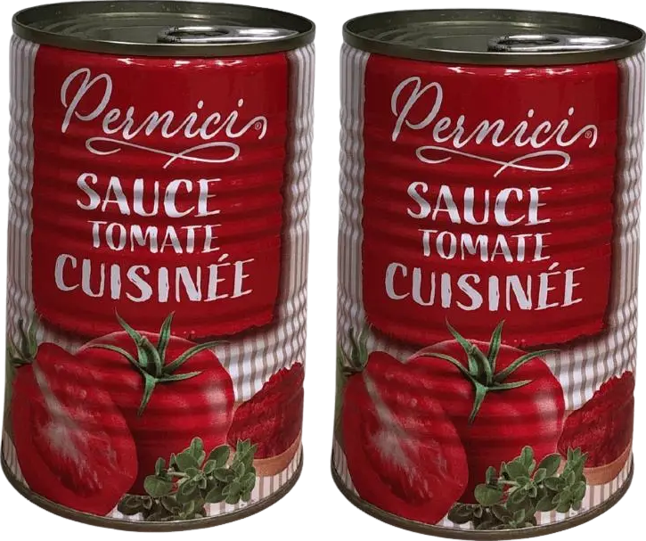 Sauce tomates cuisinées - 2x400g