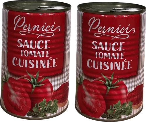 Sauce tomates cuisinées - 2x400g