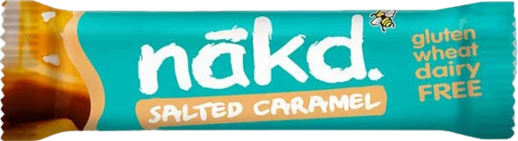 Barre aux fruits goût caramel salé - 35g