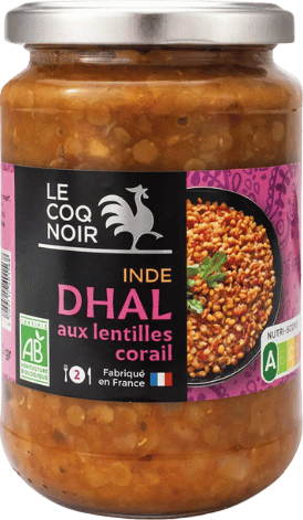 Dhal de lentilles bio - 340g