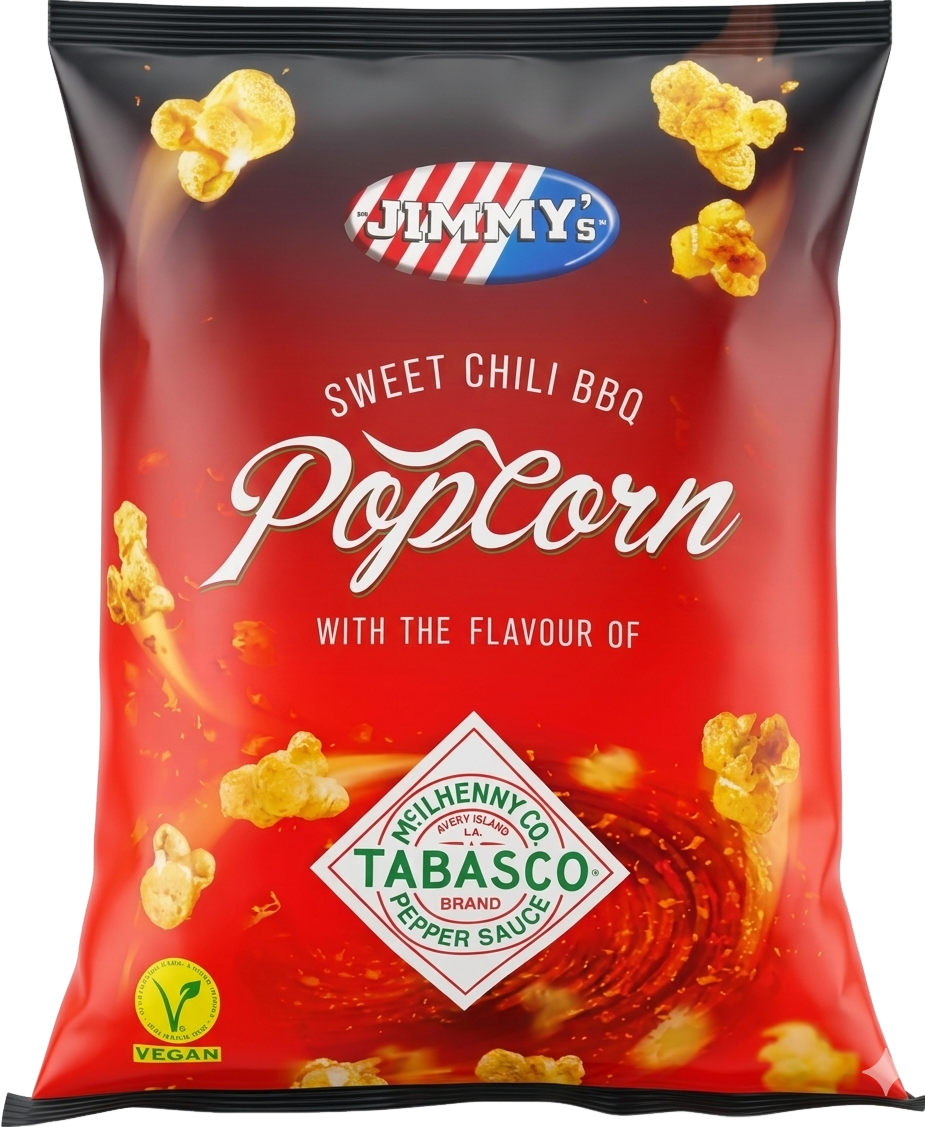 Pop-corn salé au Tabasco et au piment - 90g