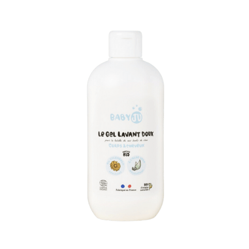 BabyJU - Gel lavant 2-en-1 bébé bio - 500ml