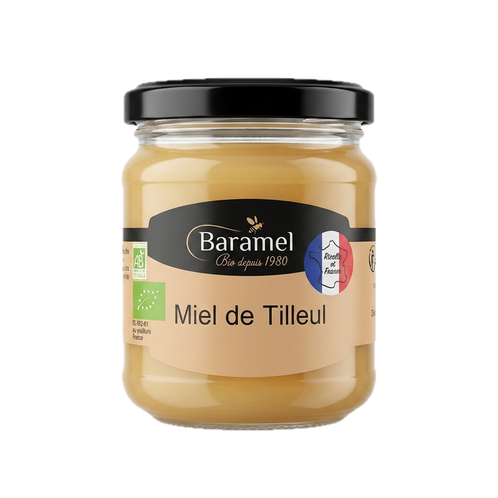 Baramel - Miel de tilleul bio - 250g - 3594480005343