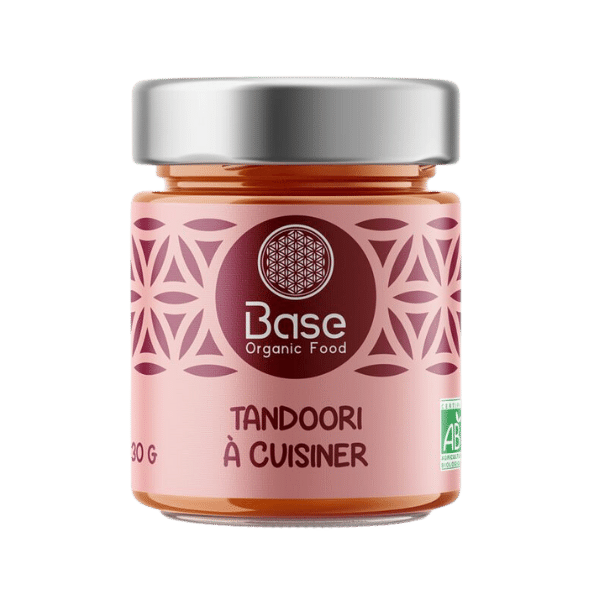 Base Organic Food - Pâte de Tandoori à cuisiner bio - 130g