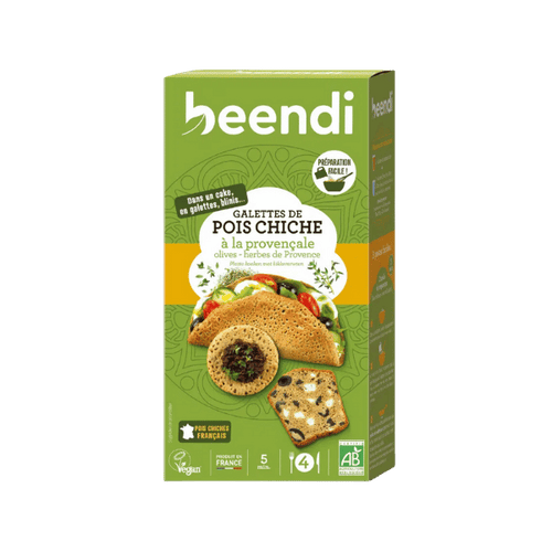 Beendi - Galette de pois chiches à la provençale bio - 250g