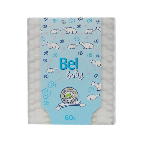 Bel Baby - Cotons-tiges bébé en papier - x60