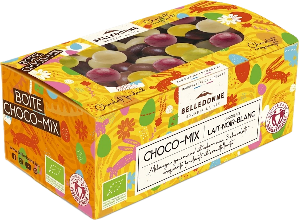 Belledonne - Boîte choco mix assortiment gourmand – 160 g - 3700531206601