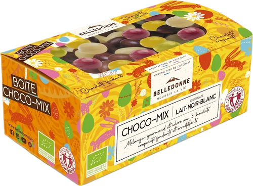 Belledonne - Boîte choco mix assortiment gourmand – 160 g - 3700531206601