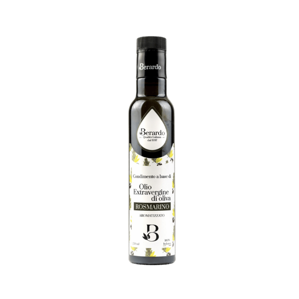 Berardo - Huile d'olive extra vierge aromatisée au romarin - 100ml