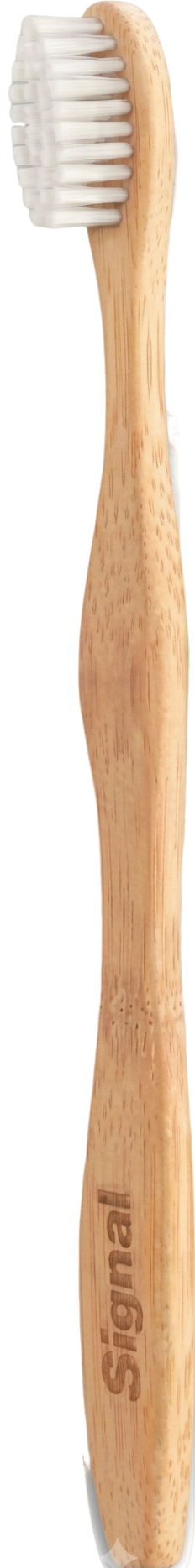 Brosse à dents souple en bambou naturel - 1 pièce