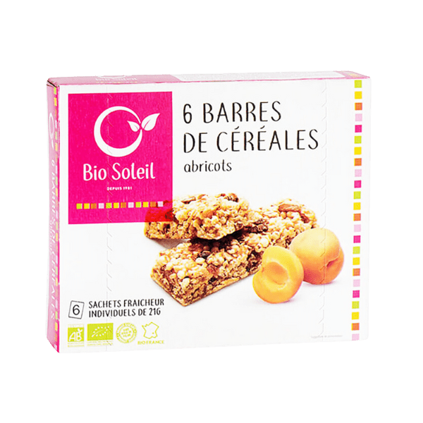 Bio La Vie - Barres de céréales à l'abricot - 125g