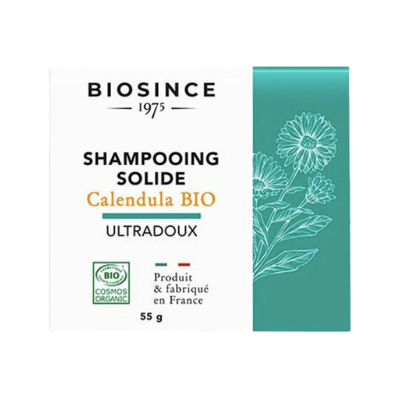 Bio Since 1975 - Shampooing solide ultradoux au calendula bio - 55g
