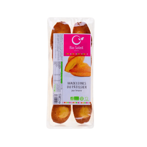 Bio Soleil - Madeleines pur beurre bio - 180g