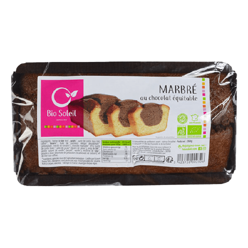 Bio Soleil - Marbré Au Chocolat bio - 260g