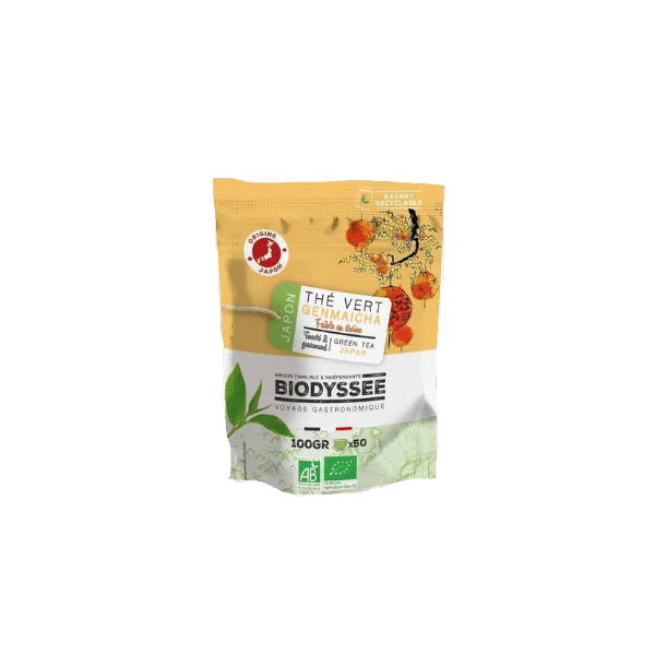 Biodyssée - Thé vert genmaicha - 100g