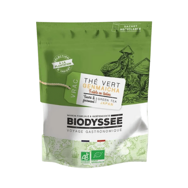 Biodyssée - Thé vert Genmaicha du Japon bio - 1kg