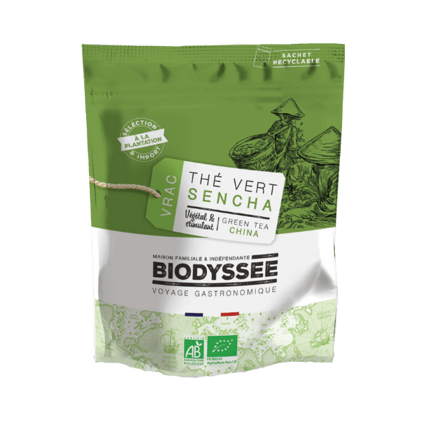 Biodyssée - Thé vert sencha de chine - 1Kg