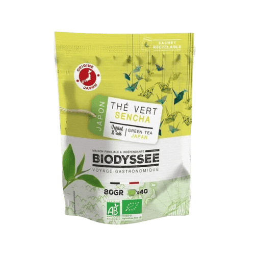 Biodyssée - Thé vert Sencha du Japon bio - 800g