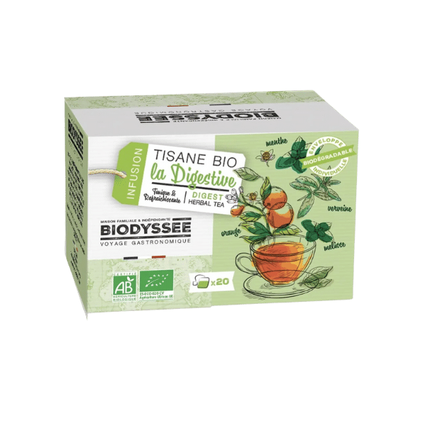 Biodyssée - Tisane Bien-être digestive bio - 20x1,5g