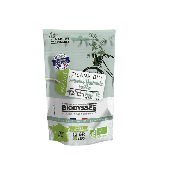 Biodyssée - Verveine odorante en feuilles bio - 15g