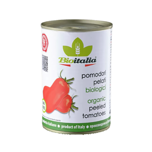 Bioitalia - Tomates pelées bio - 400g