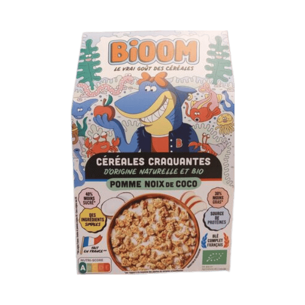 bioom - Céréales craquantes pomme noix de coco